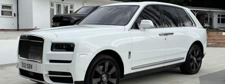 Rolls-Royce Cullinan white