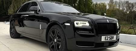 Black Rolls-Royce Ghost II