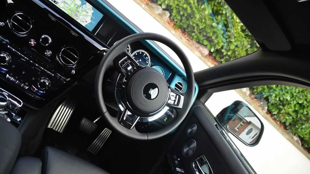 Rolls-Royce interior dashboard