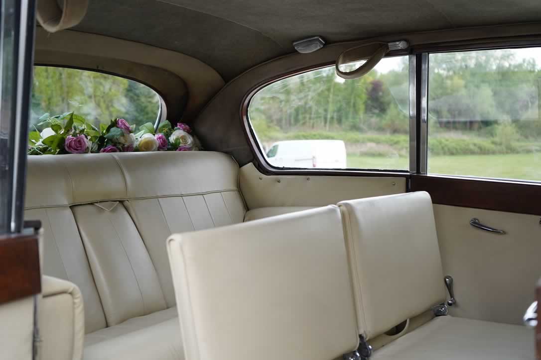 Austin Princess limousine interior seating