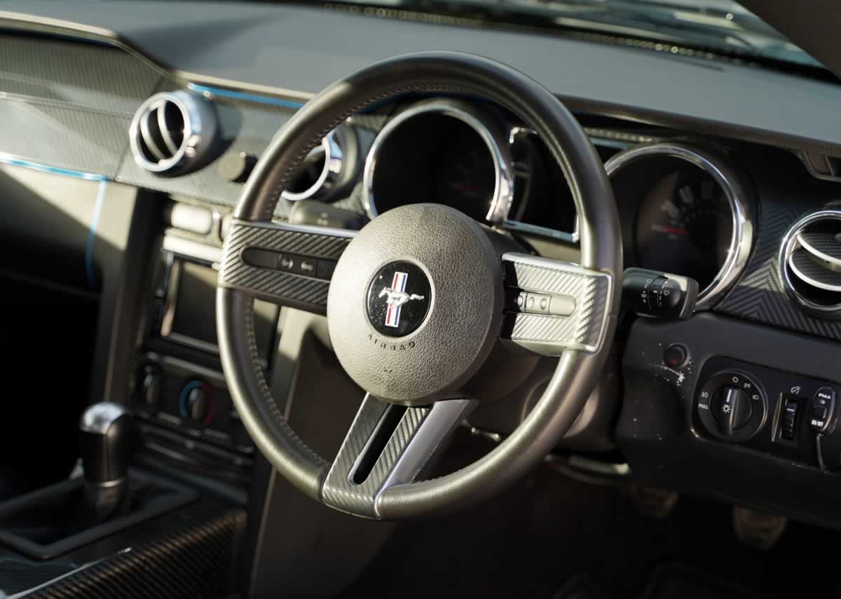 Ford Mustang interior dashboard