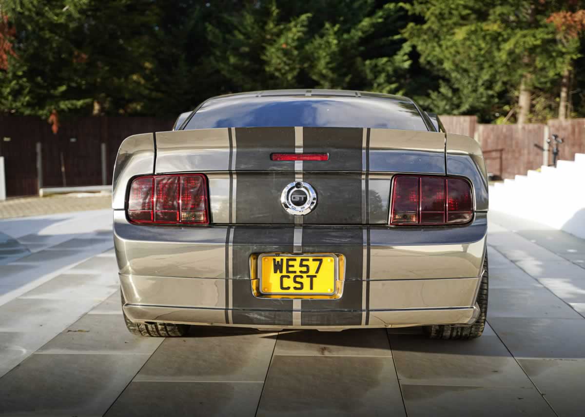 Ford Mustang rear view