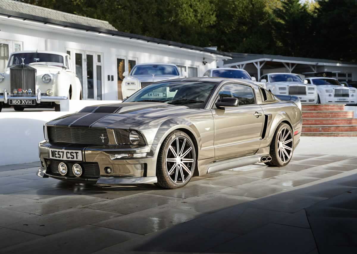 Ford Mustang passenger side view