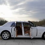 White Rolls-Royce Phantom VII Series i side open