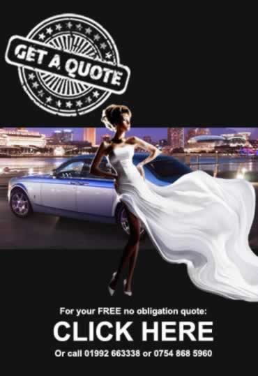 Limos in Essex Quote banner
